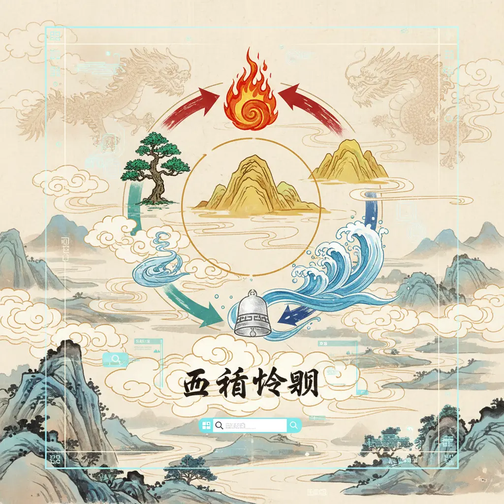 五行查詢 - 五行相生