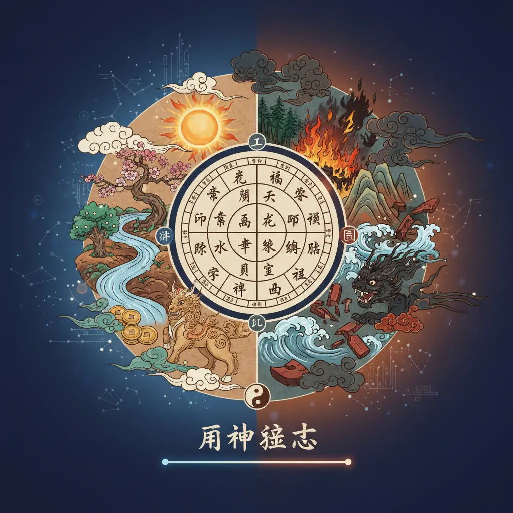 八字命盤 - 用神喜忌