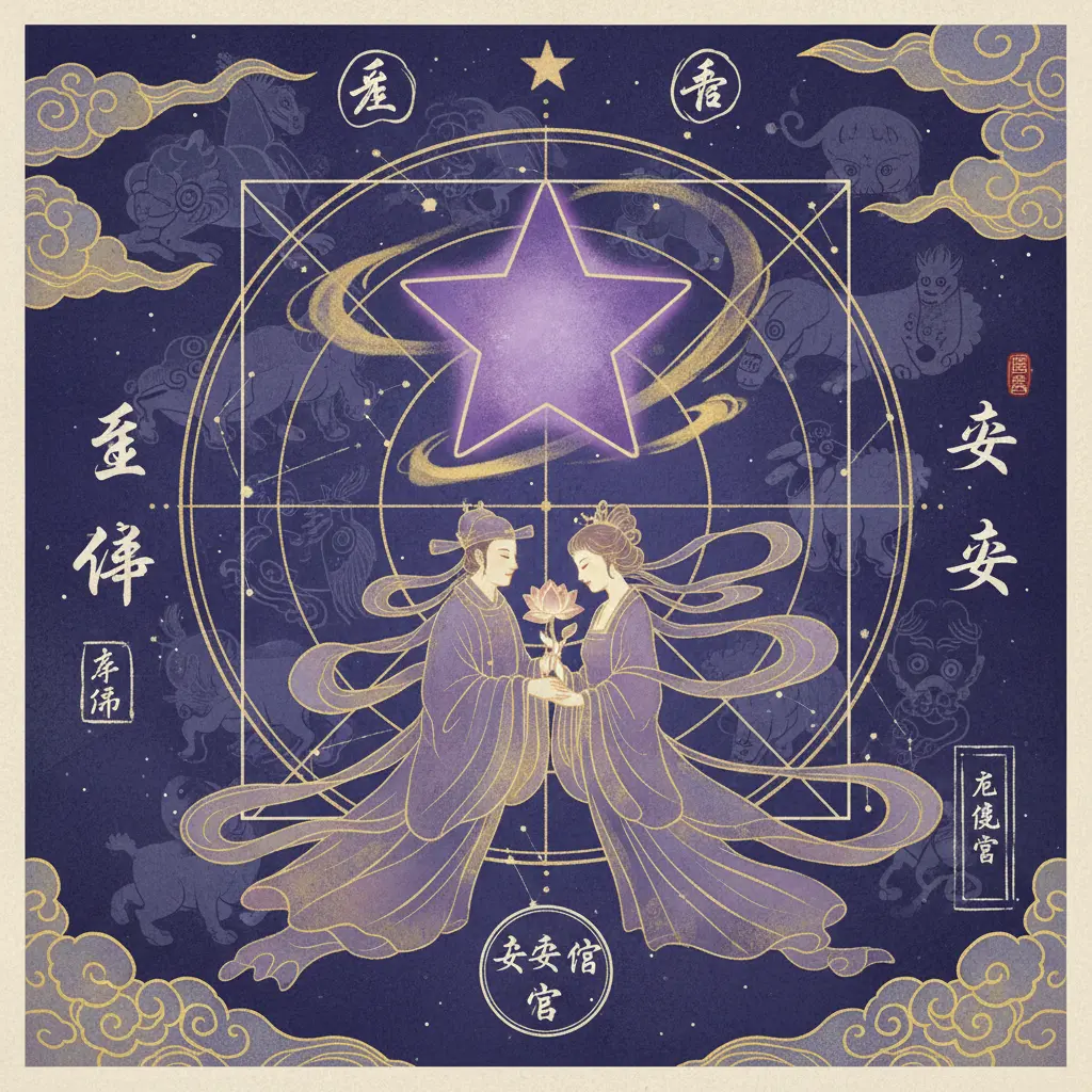 夫妻宮 - 紫微星