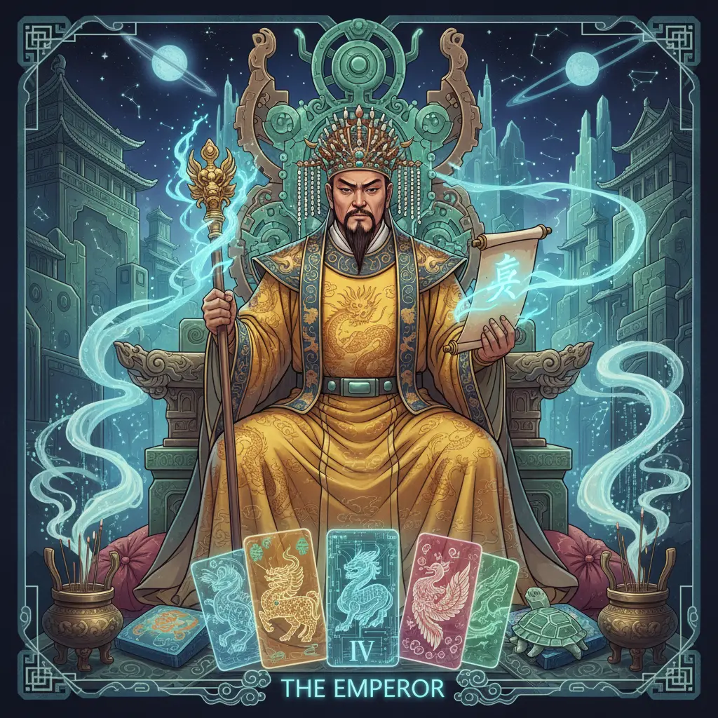 塔羅牌解讀 - 皇帝