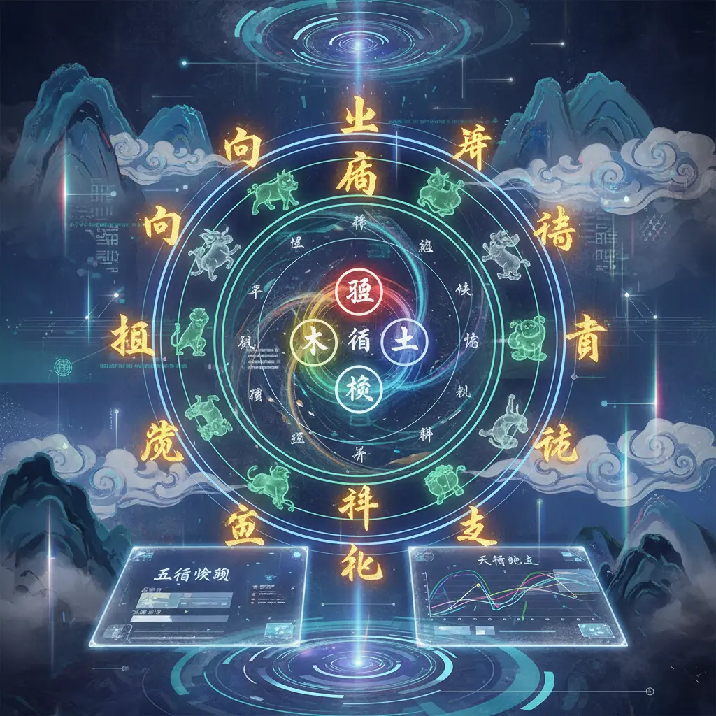 五行查詢 - 天干地支