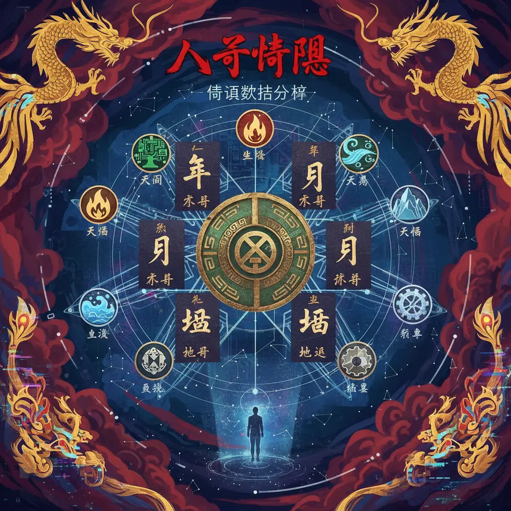 八字命盤 - 八字命盤