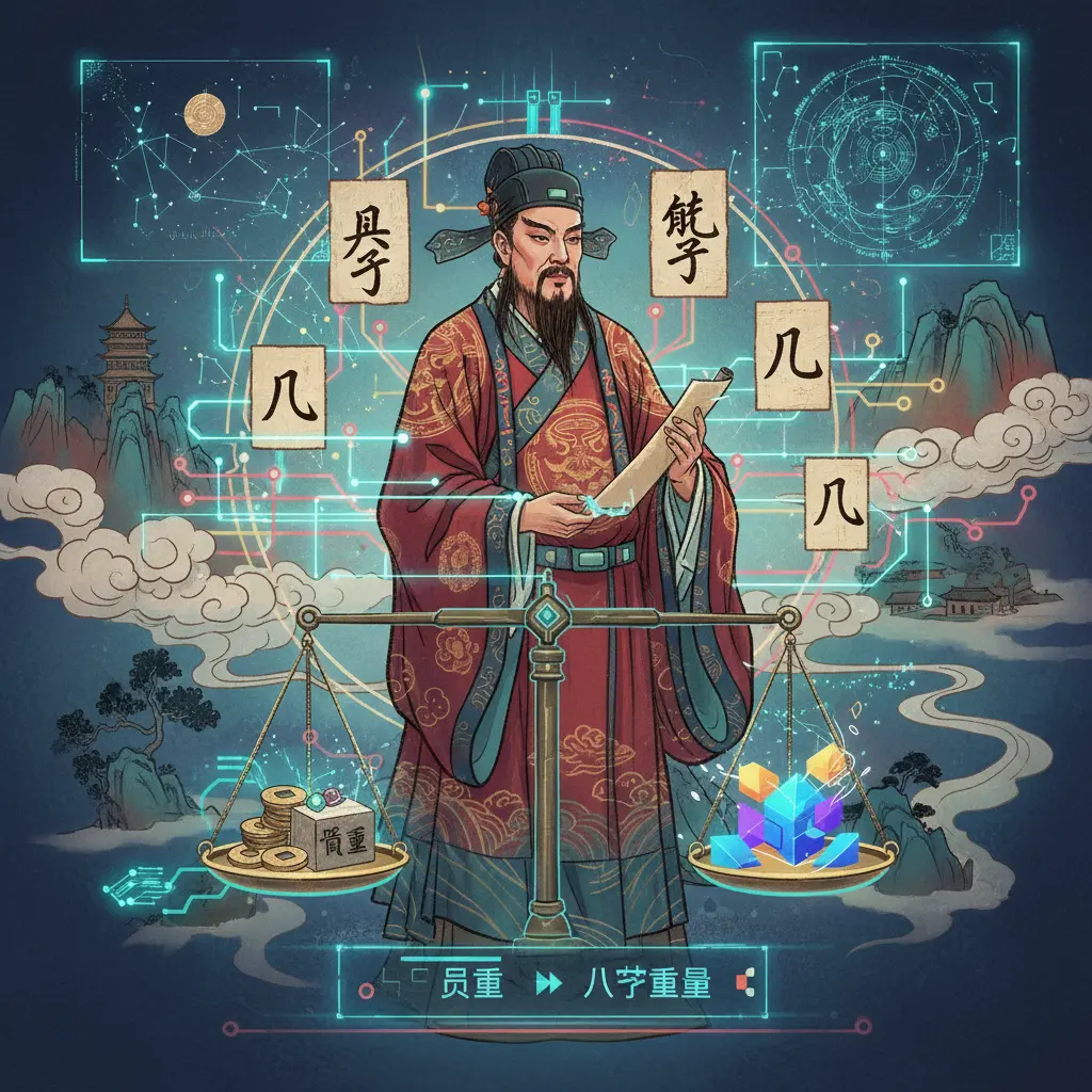 八字重量 - 袁天罡