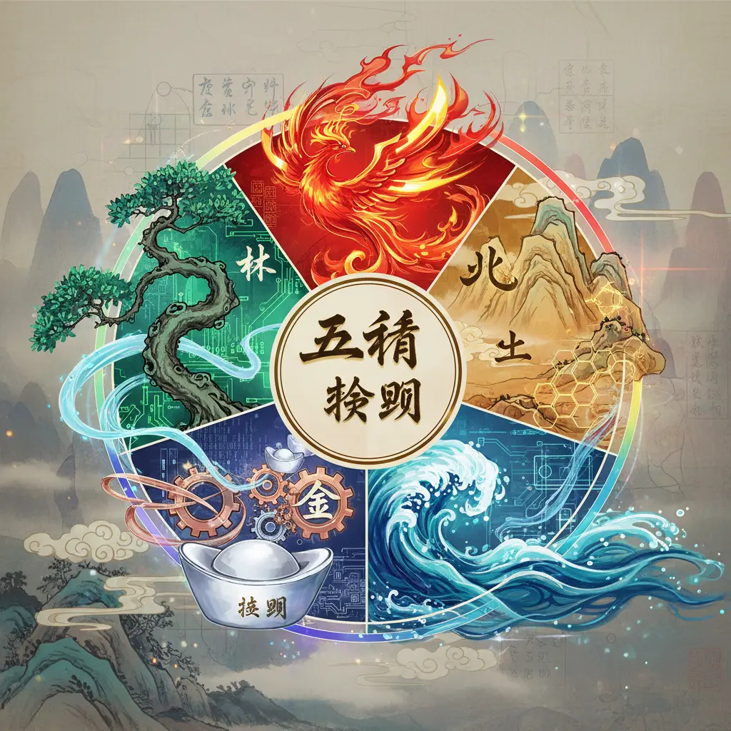 五行查詢 - 五行