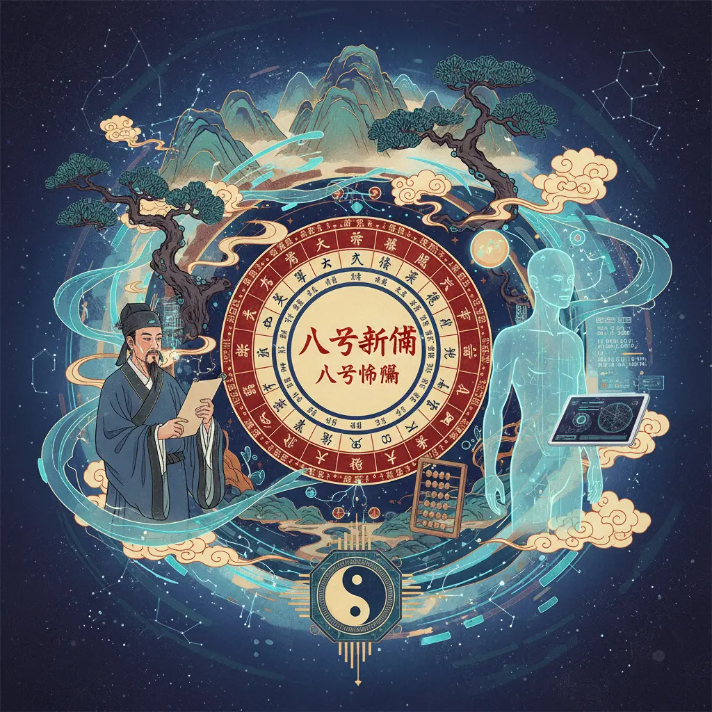 八字命盤 - 八字算命