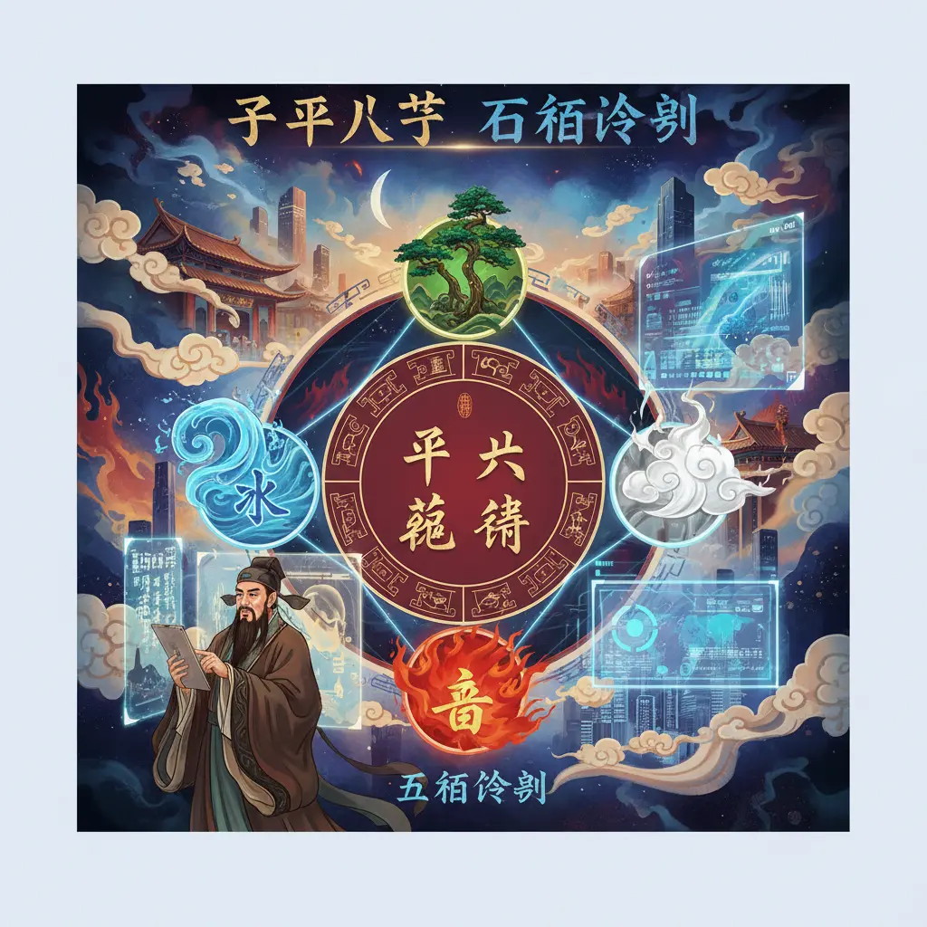 五行查詢 - 子平八字