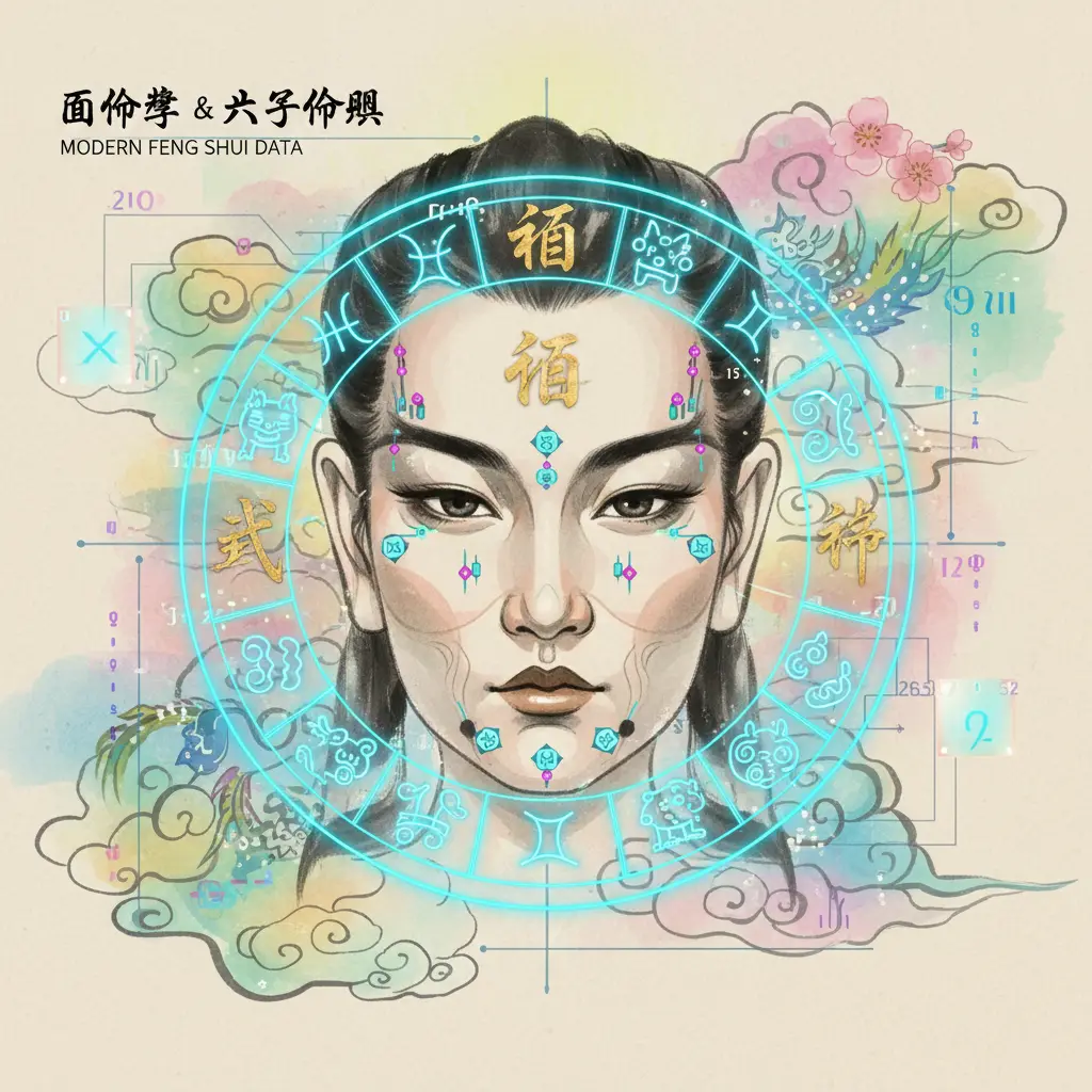 八字命盤 - 面相學