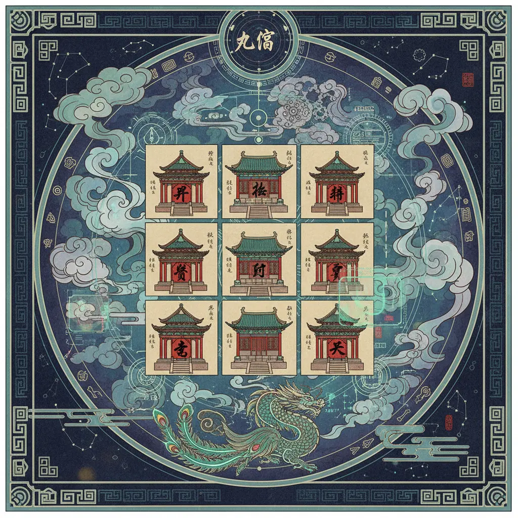 奇門遁甲 - 九宮
